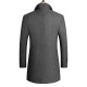 Casual Woolen Coat Men's Coat Windbreaker