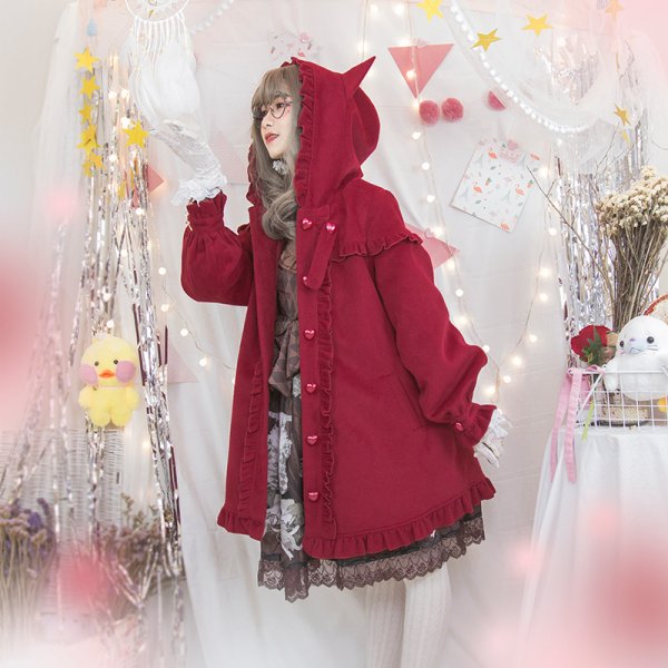 Lolita woolen coat