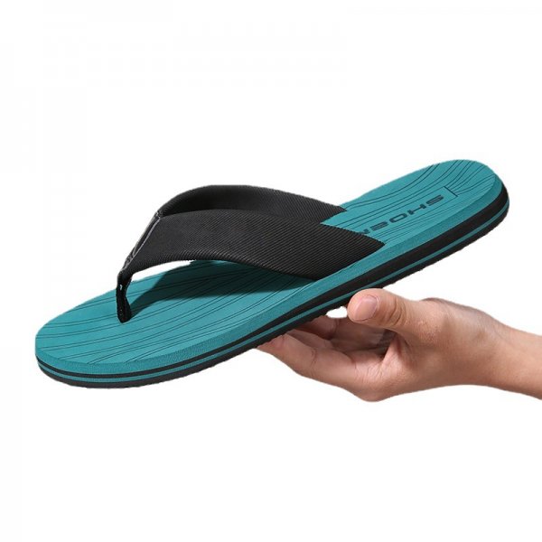 Fashion Rubber Men's Flip Flops Large Size Foreign Trade Sandals And Slippers